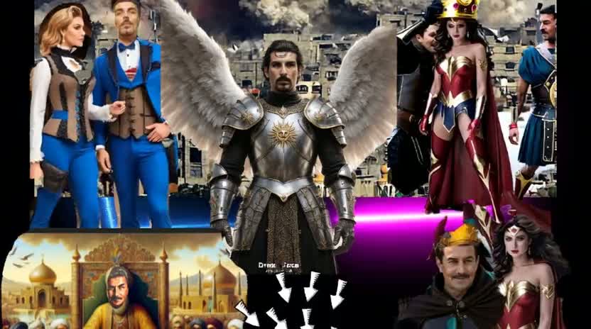 فصل3️⃣1️⃣👑 قسمت, 3️⃣👑 پادشاهی همای چهرزاد ۳۲ سال بود 👑 ب 1️⃣ 👑4️⃣8️⃣📝1️⃣ artwork