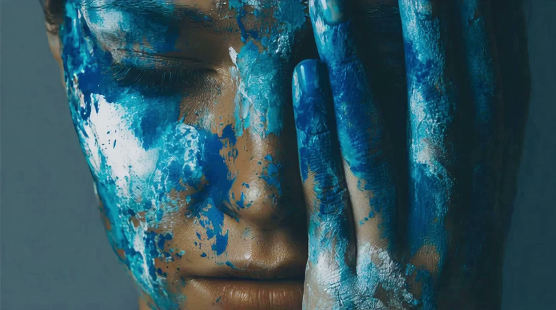 color me blue | Suno