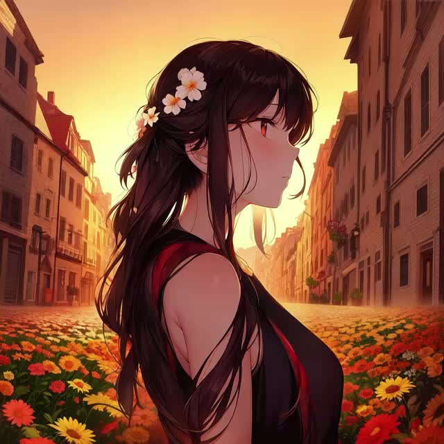 Sunrise in Her Eyes artwork