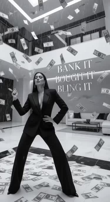 BANK IT  BOUGHT IT  BLING IT artwork