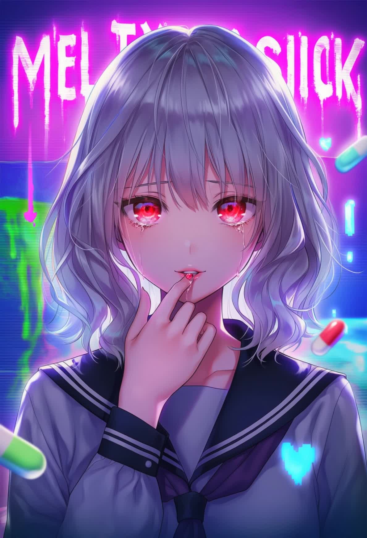 MELTY×SICK artwork