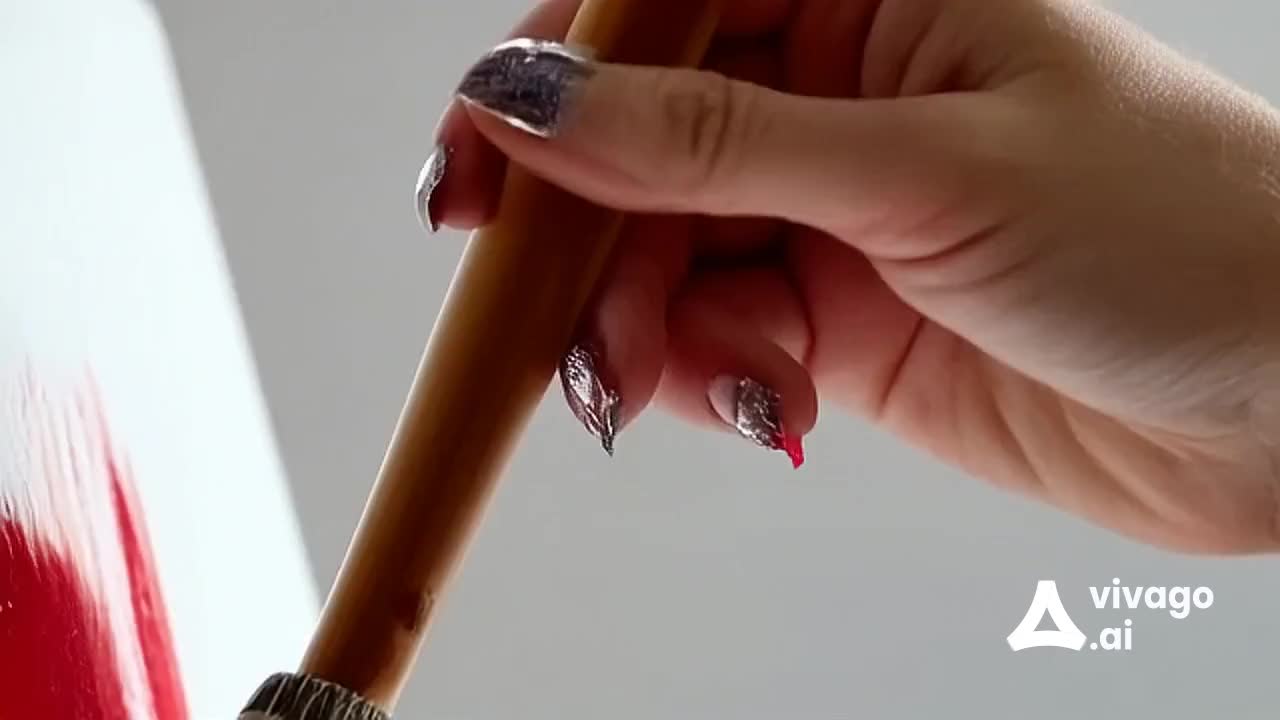"The Brush Reflects Me" artwork