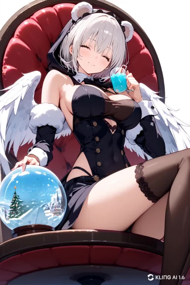 White flower in a Blizzard dream artwork
