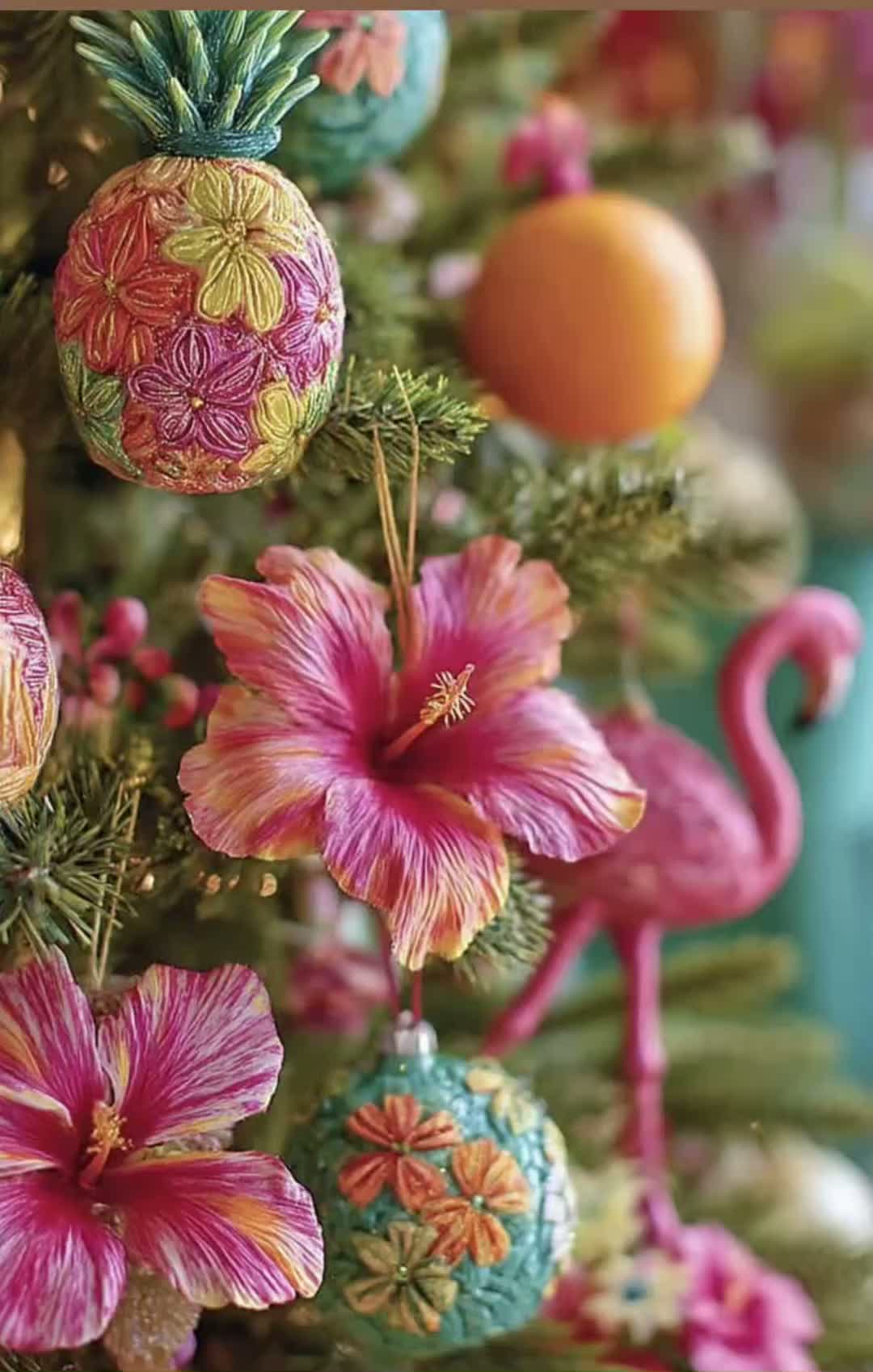 Hula Christmas artwork