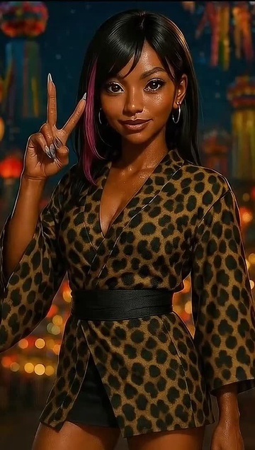 Image for black girl YURA