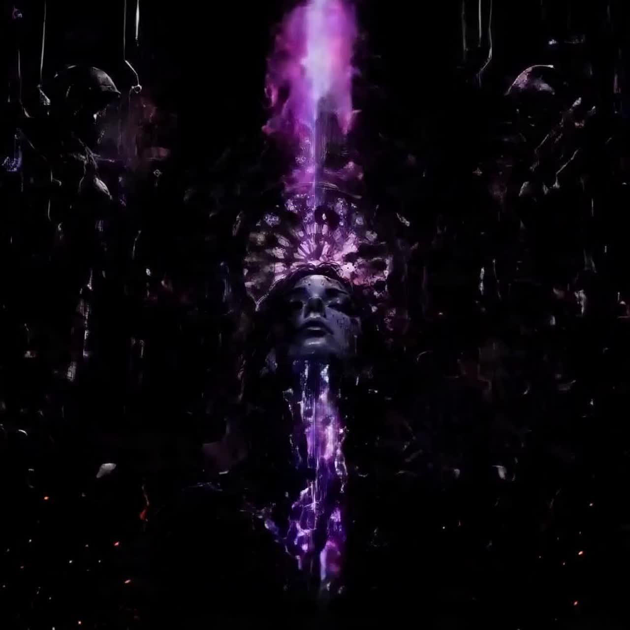 Ashes in the Circuit Cathedral (feat. Lyra Blackthorn) artwork