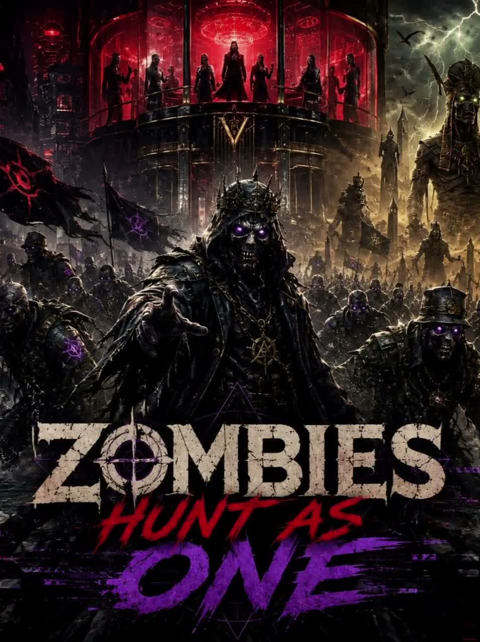 Zombies Hunt as One artwork