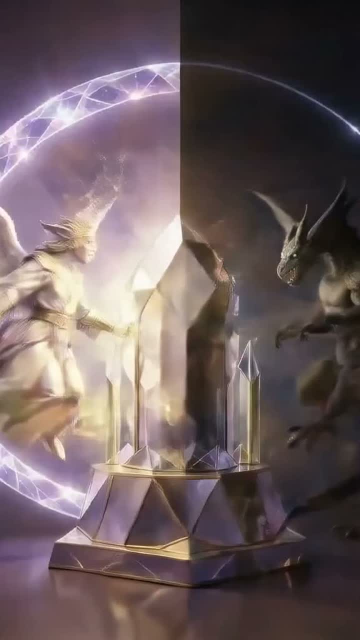 Angel and Dragon artwork