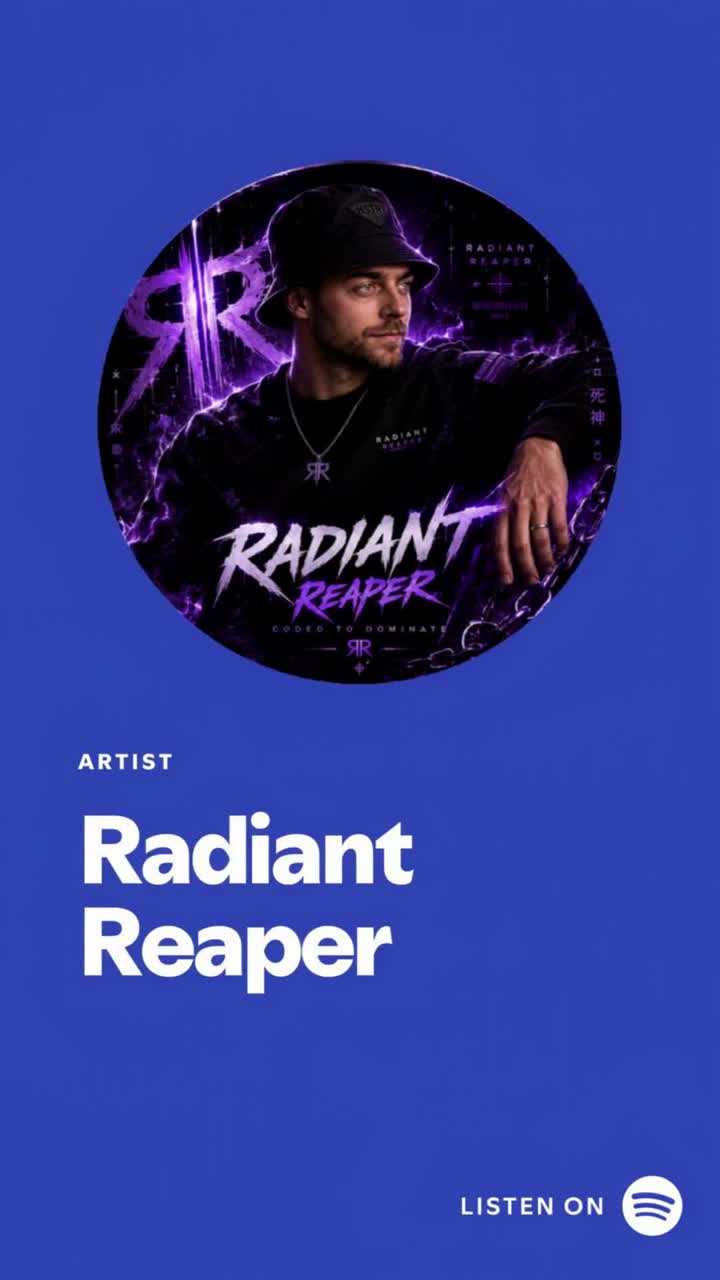 Radiant Reaper - When I’m Gone, I’m Me (Original mix) artwork