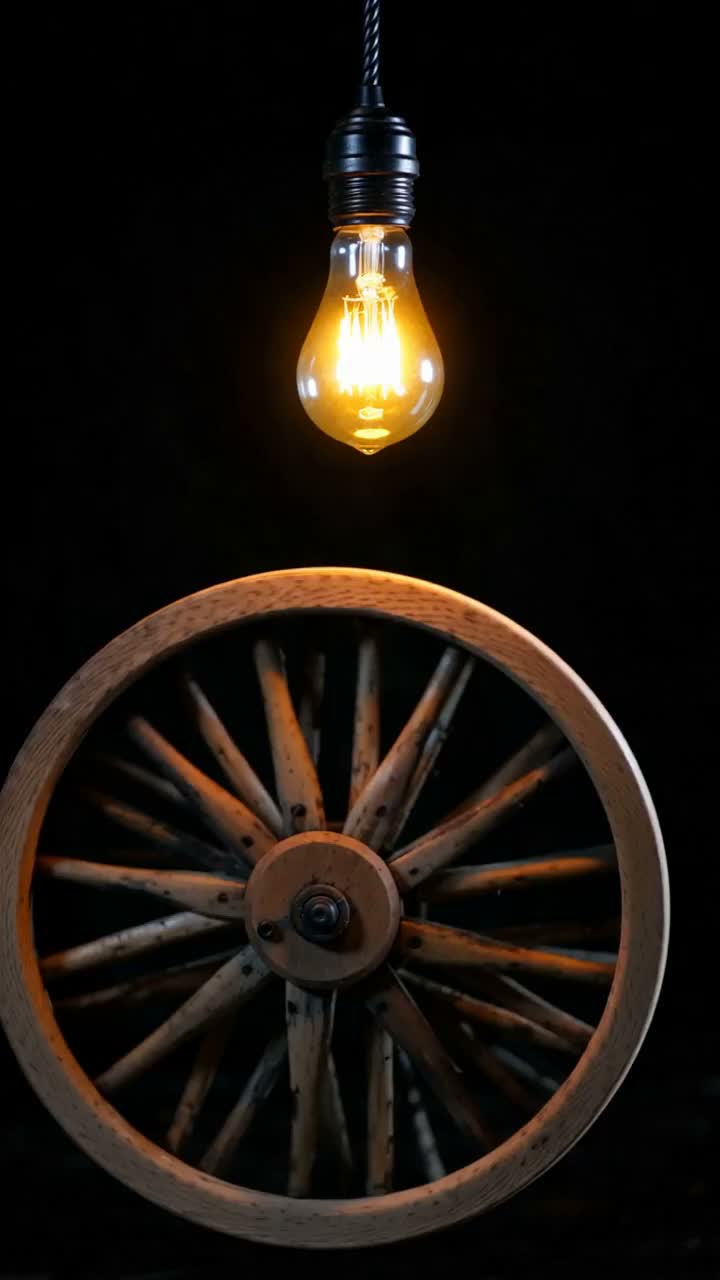 Lights On, Wheels Turning artwork