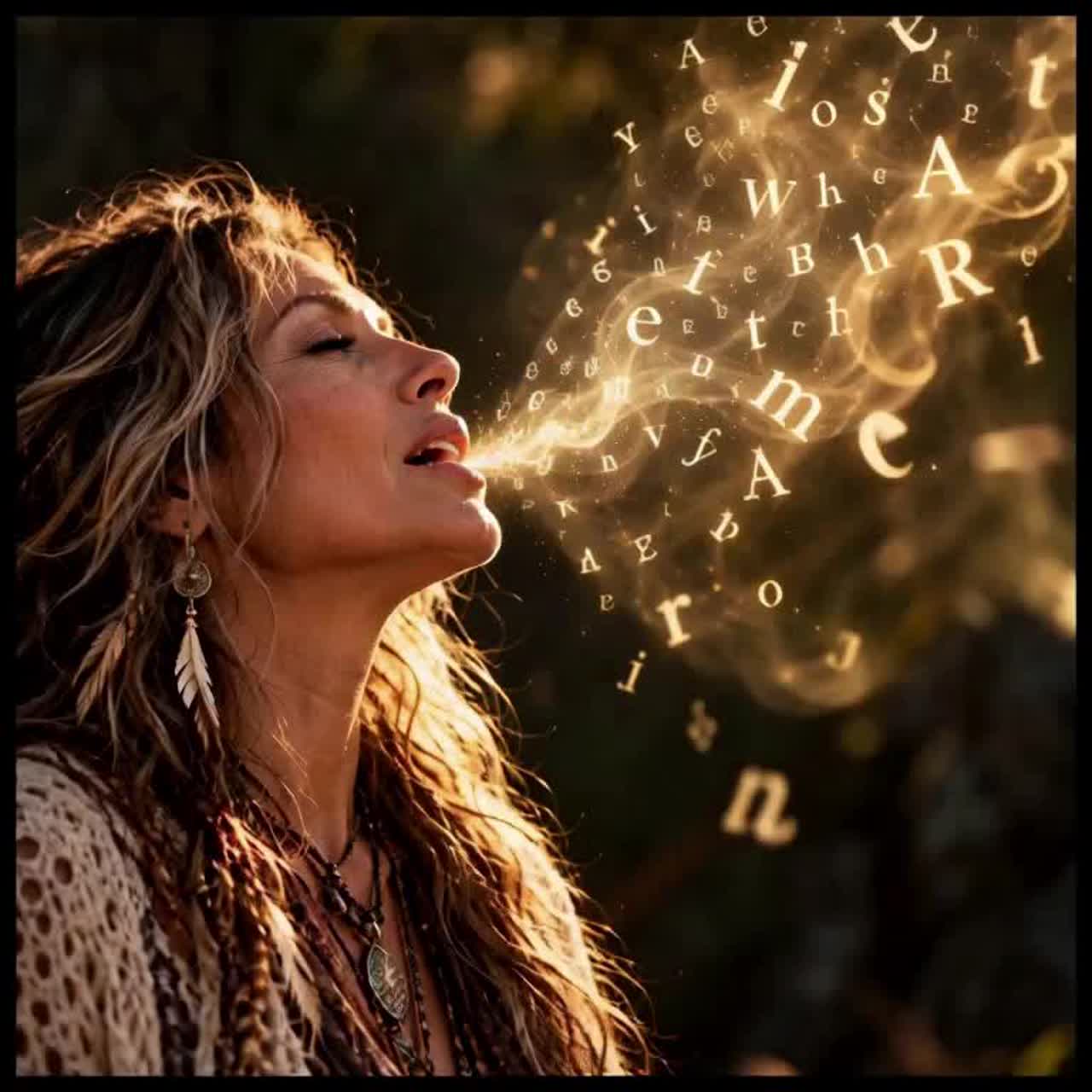 1.  Words Are Spells artwork