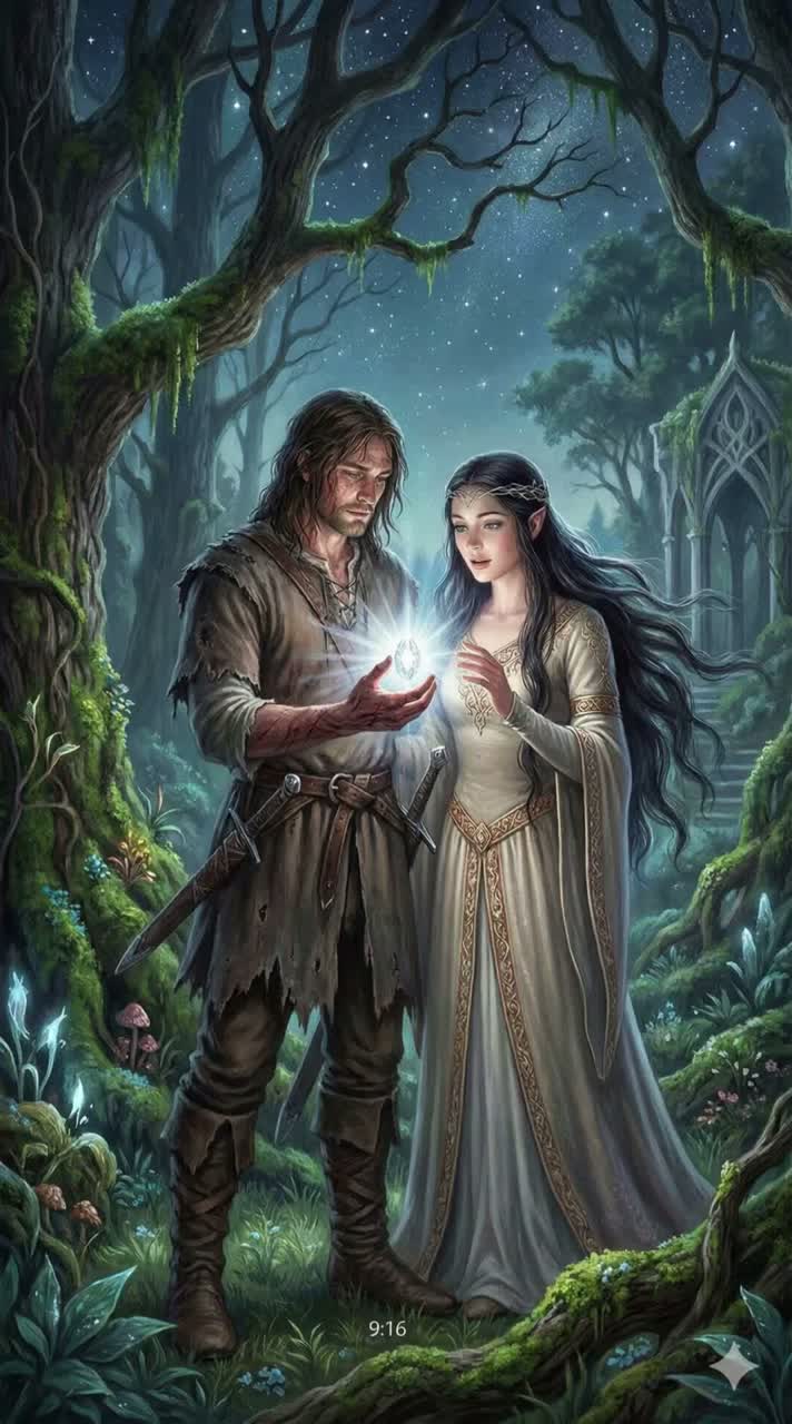 Lúthien e Beren artwork