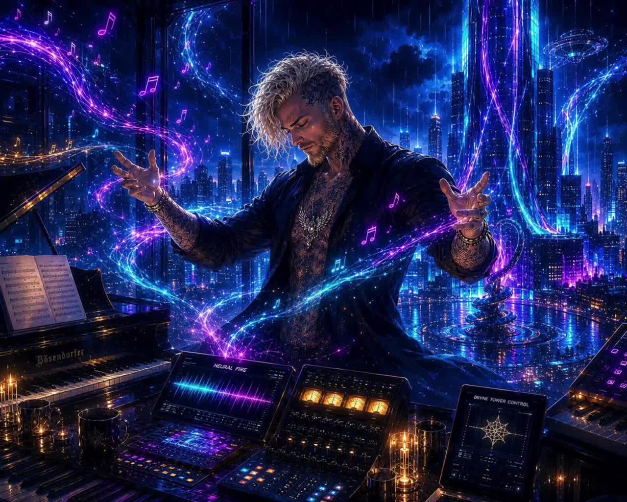 Neural Fire artwork