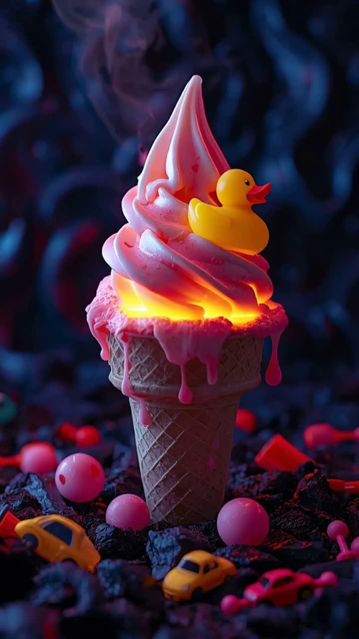 Hot Ice Cream artwork