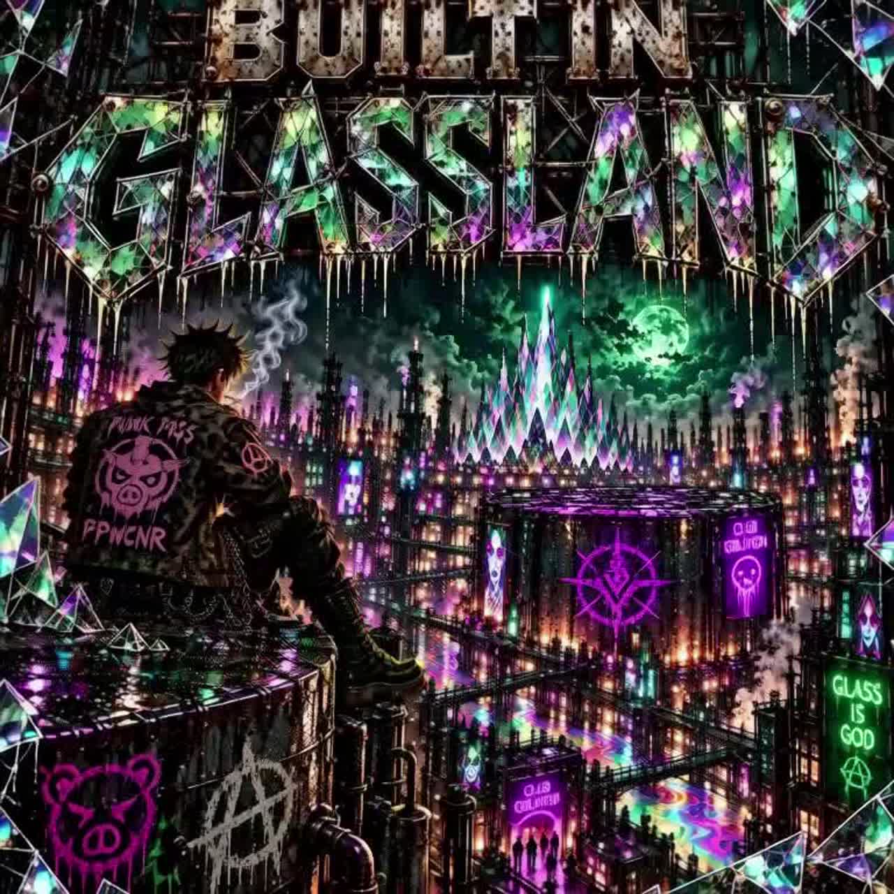 BUILT IN GLASSLAND  (Remix) artwork