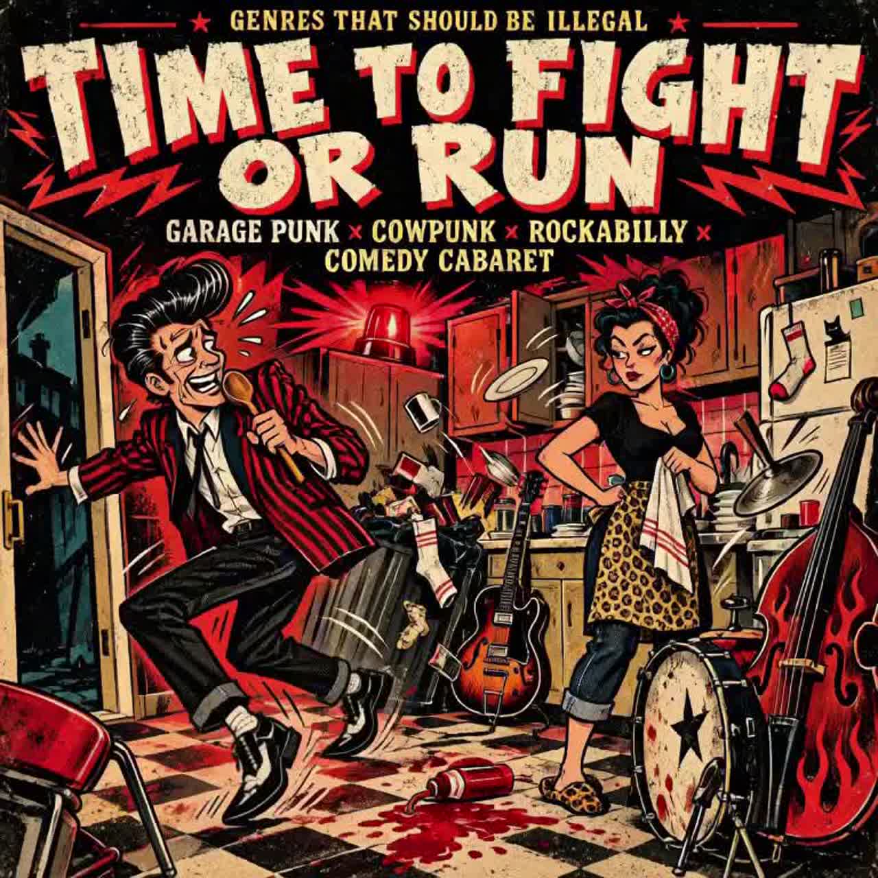 Time to Fight or Run artwork