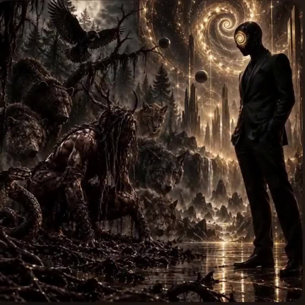 You Let A Hunter In artwork