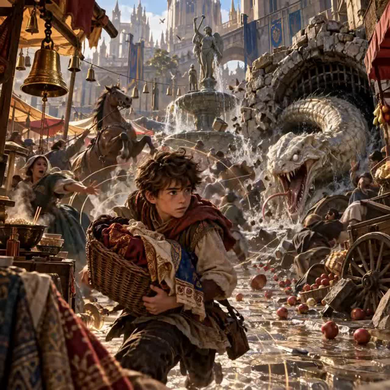 The Boy Who Heard the City artwork