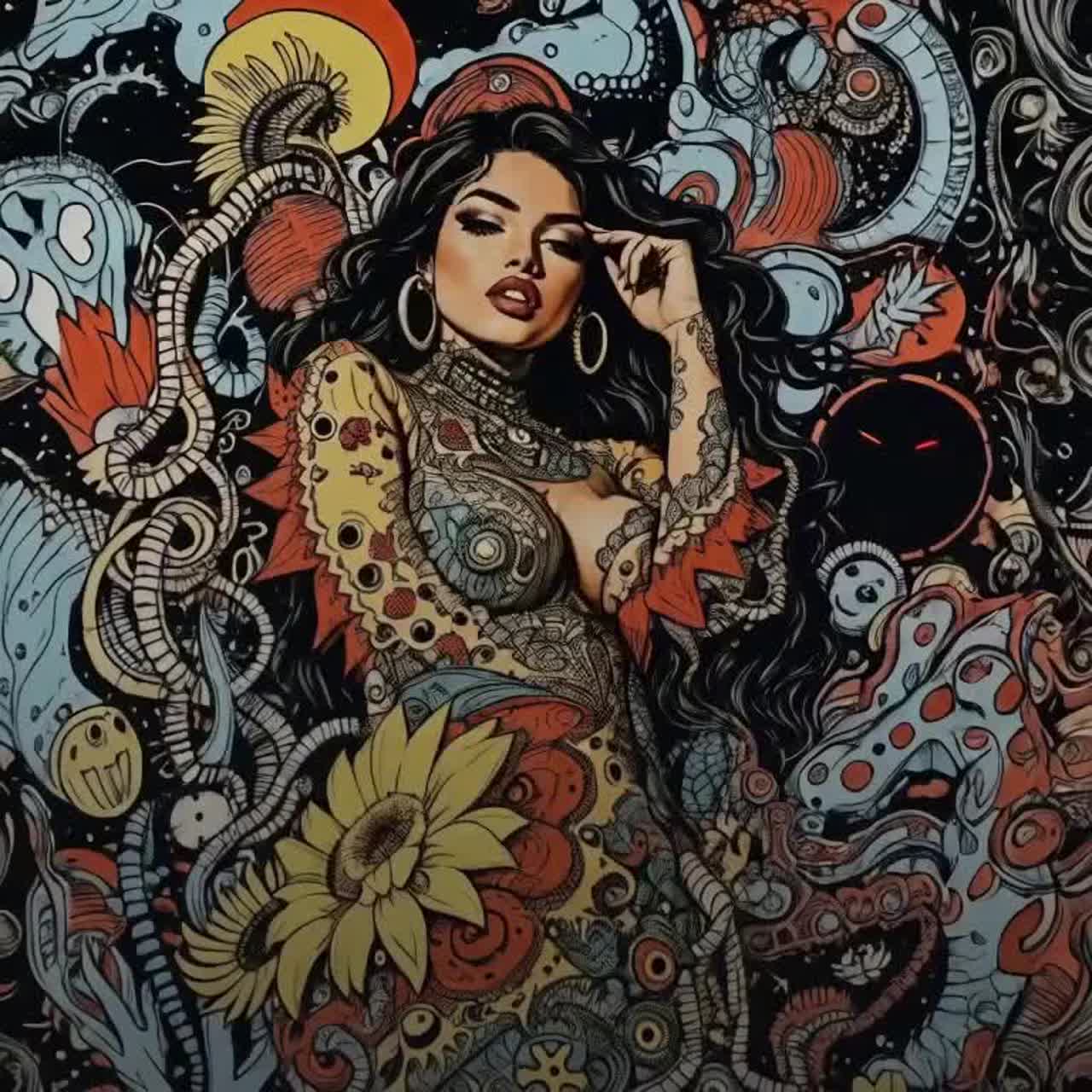 Bajo La Mesa artwork