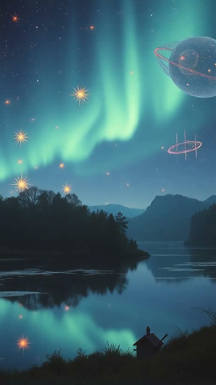 Galaxy's Night by LMNO artwork
