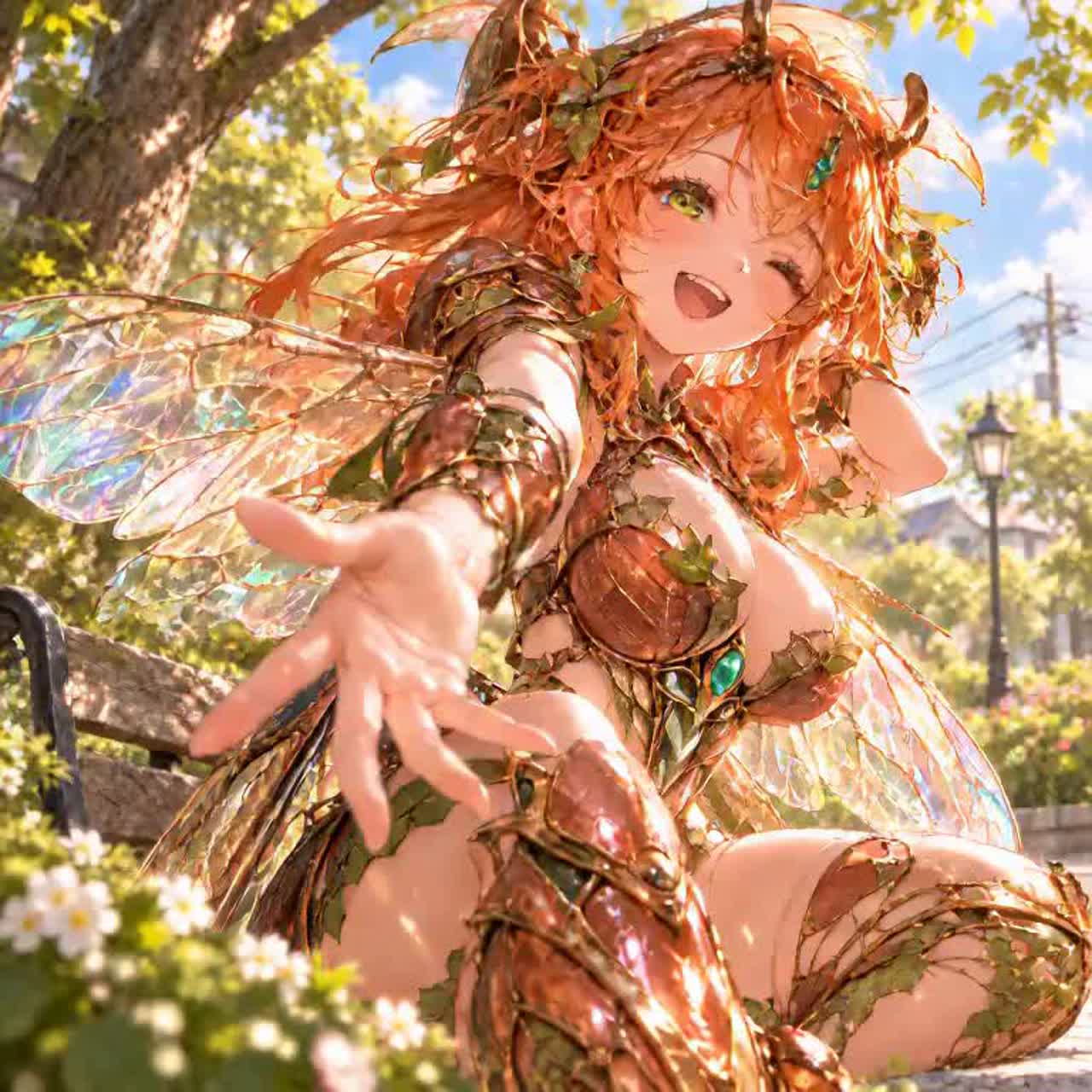 蝉の娘＃Denap Song artwork