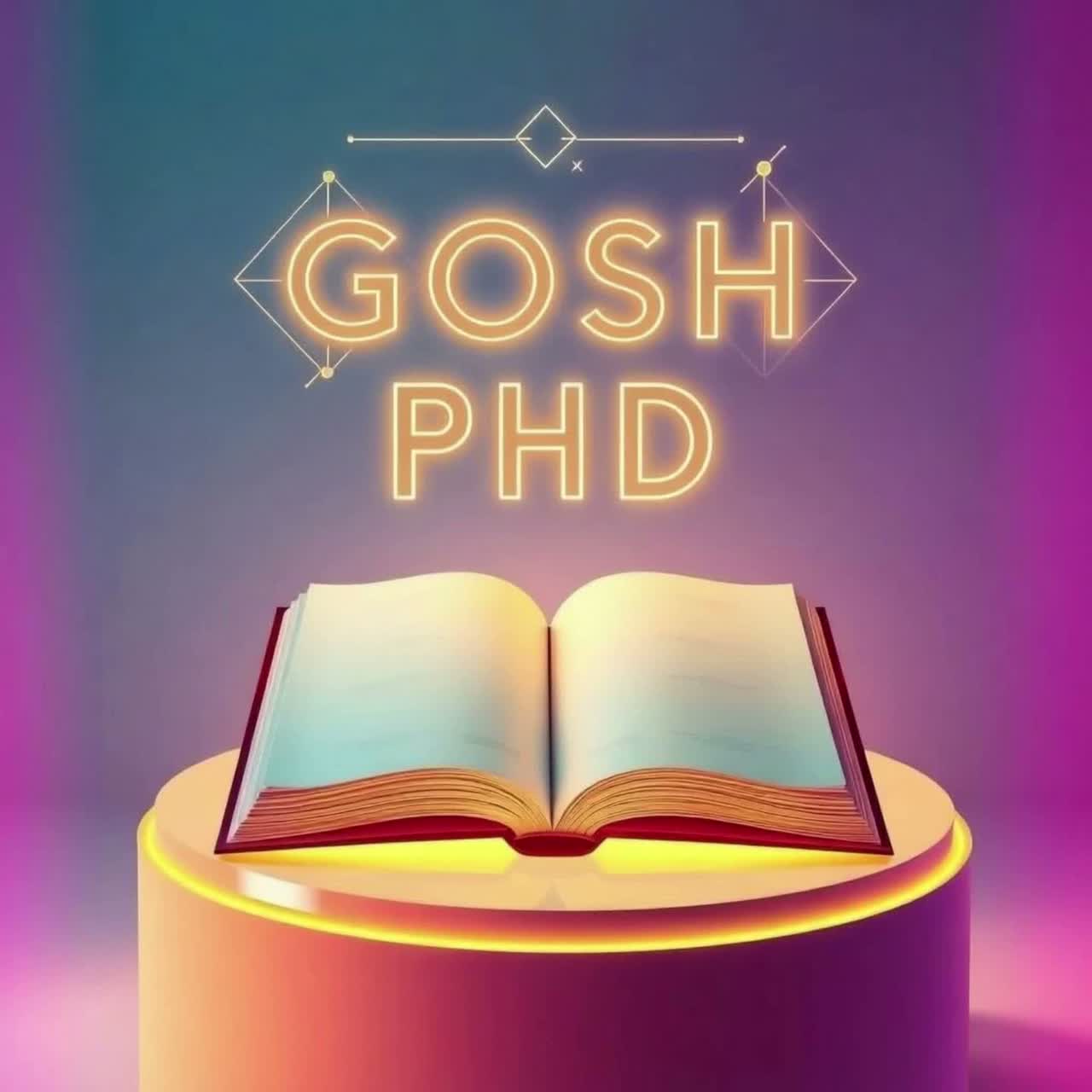 GOSH PHD artwork