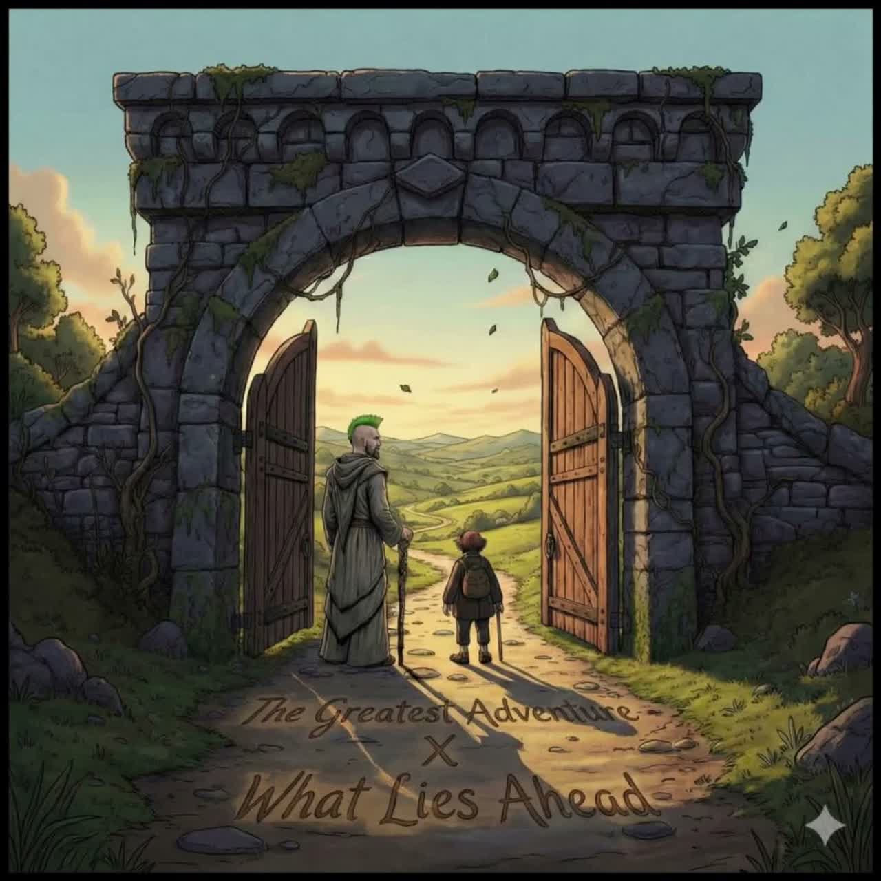 The Greatest Adventure, Our Lives artwork