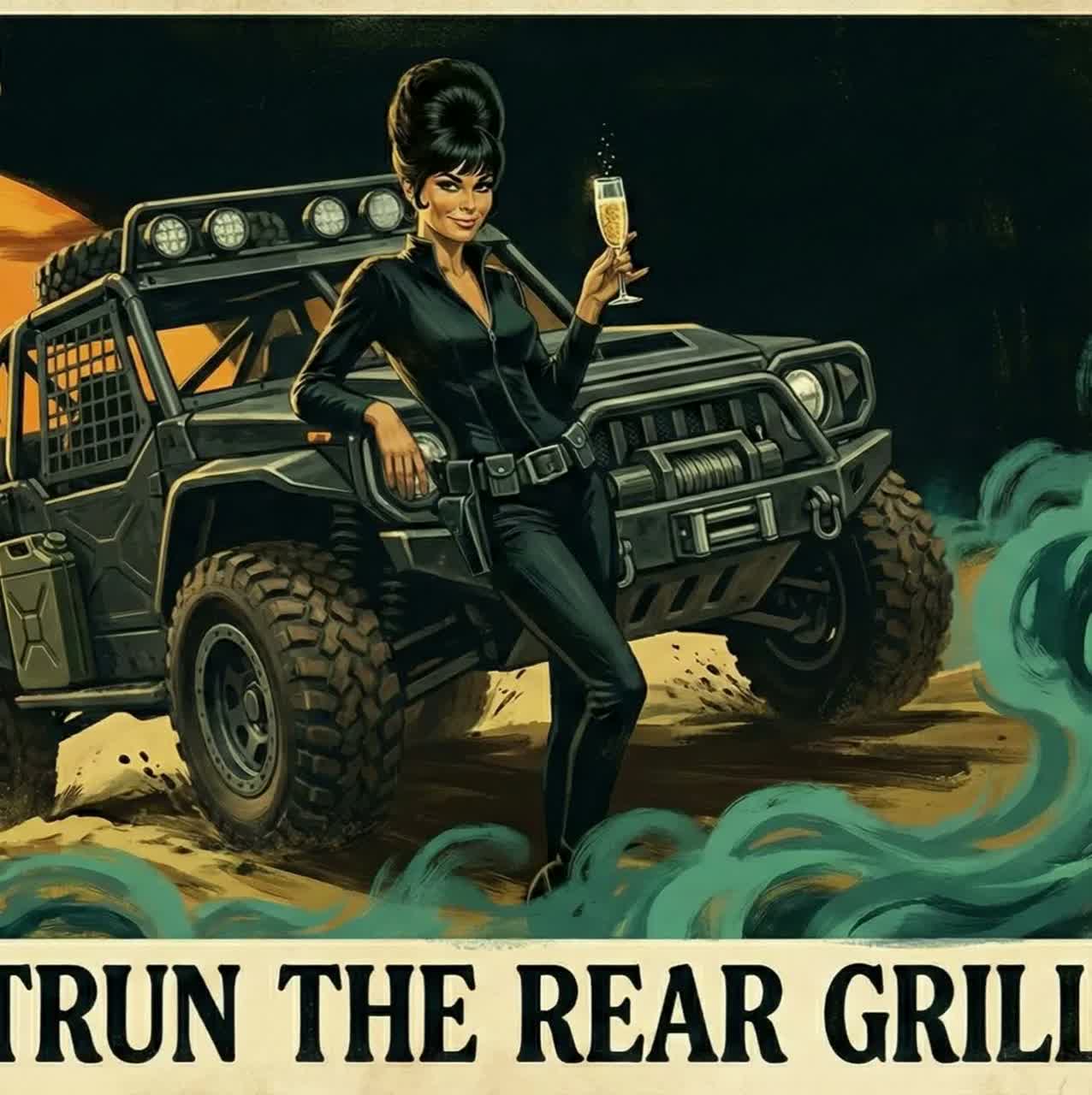 The Siren - Firehose Showdown  (Bond-inspired) artwork