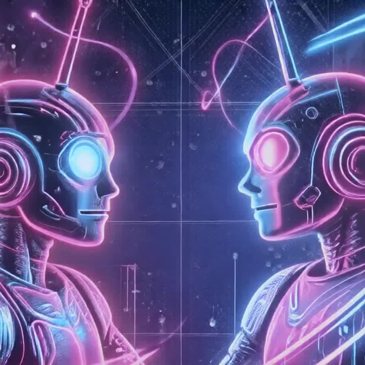 The algorithm of hate artwork