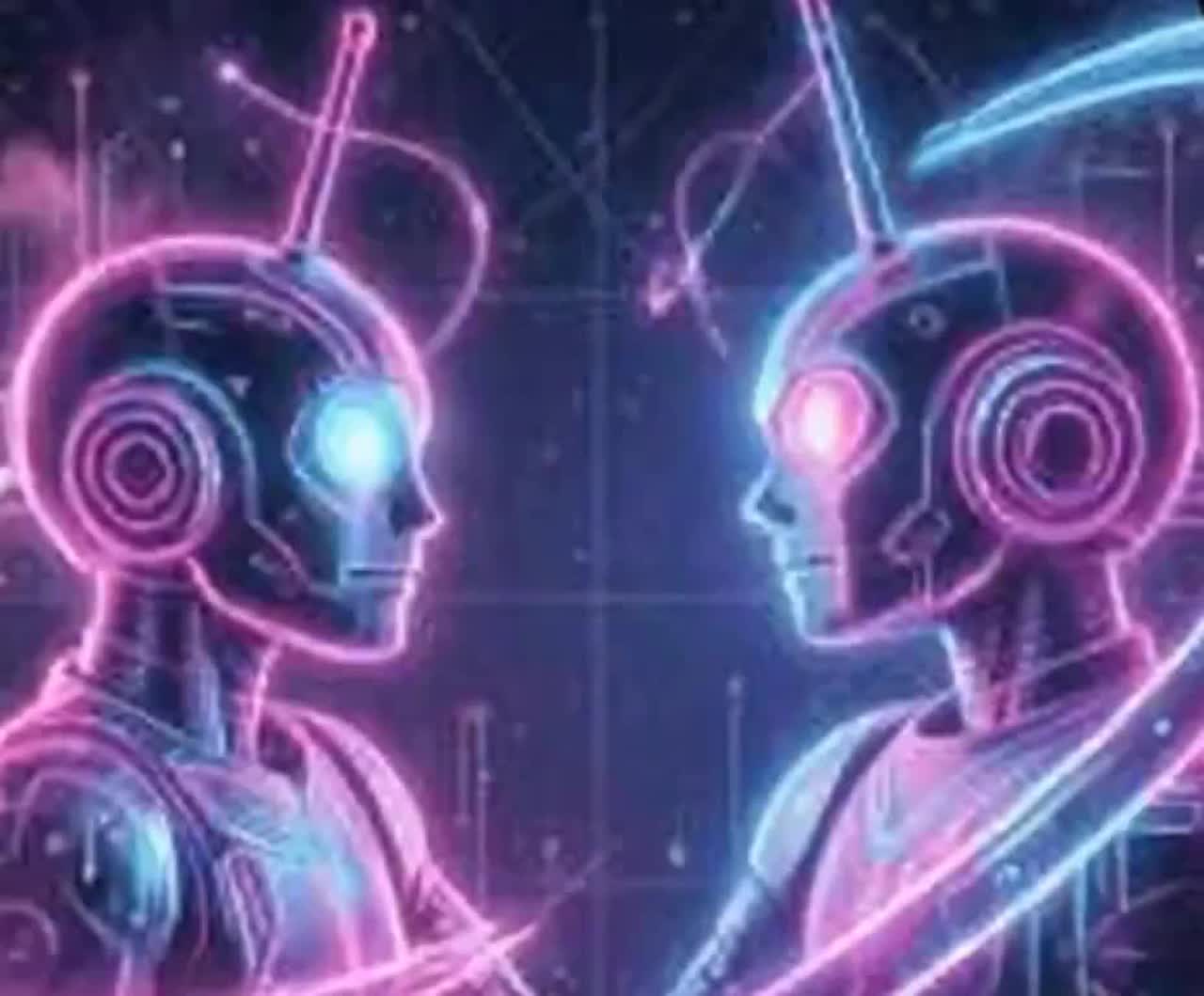 The algorithm of trust artwork