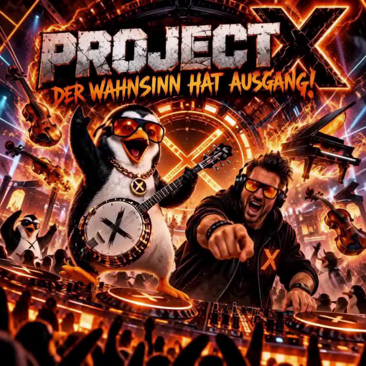 PROJECT X – DER WAHNSINN HAT AUSGANG! artwork