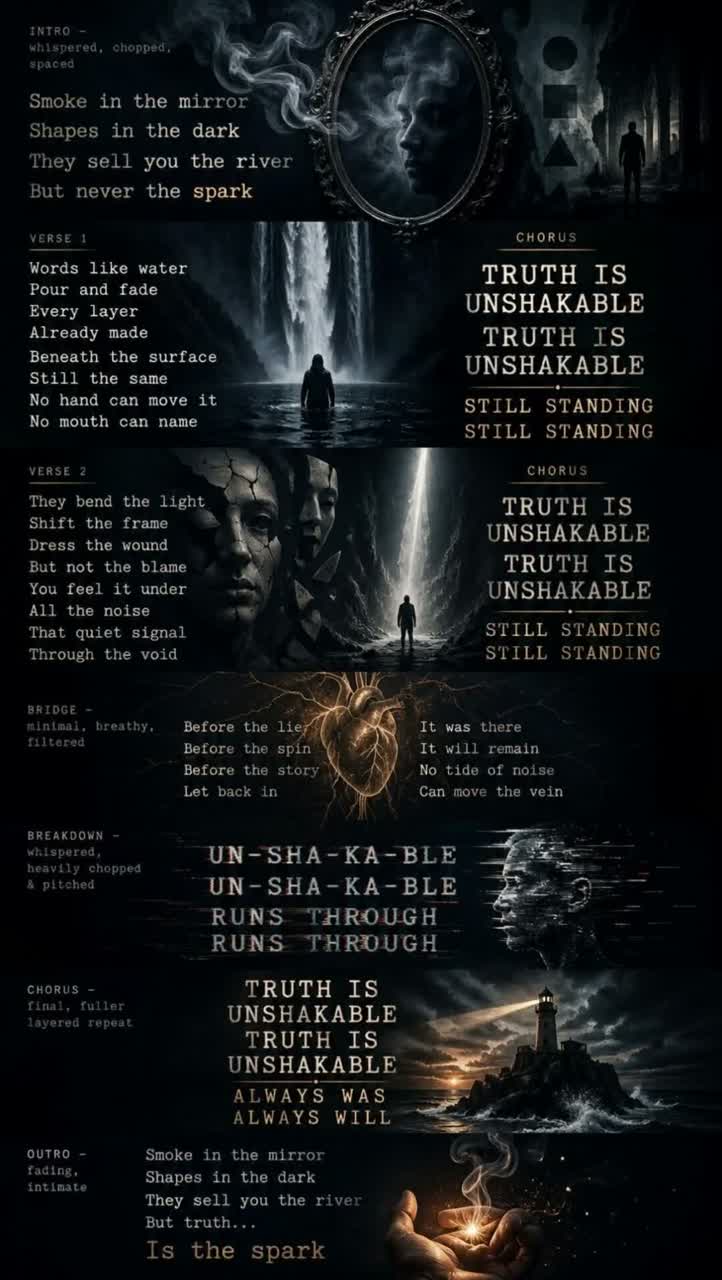 Unshakeable Truth 🖤 artwork