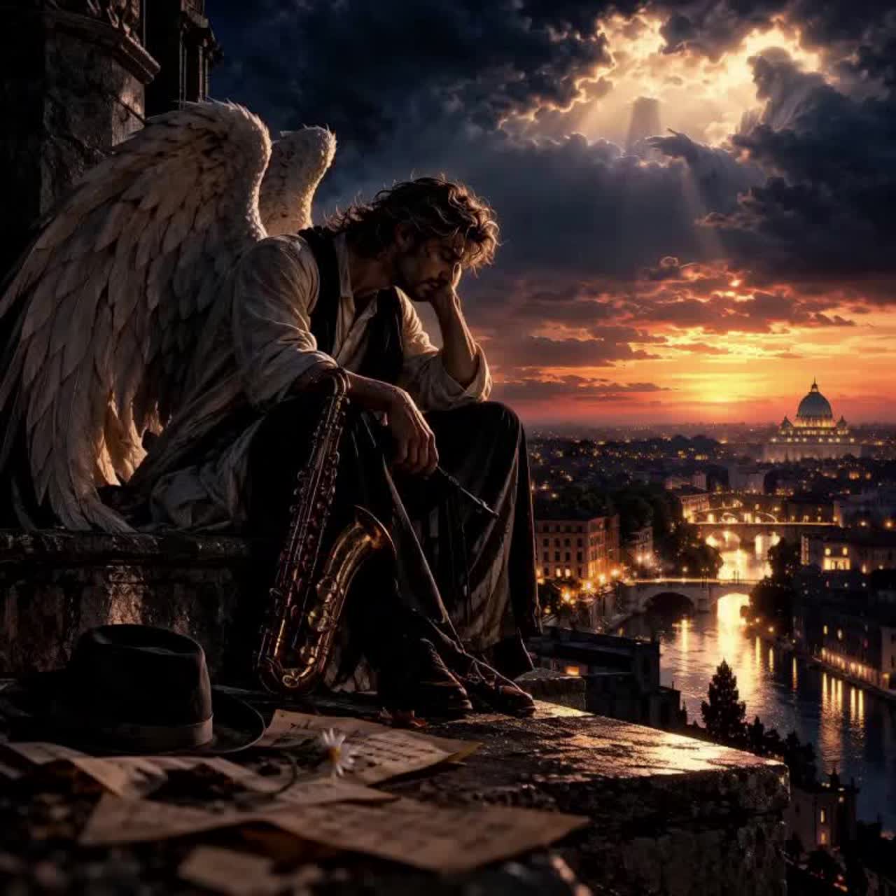 The Jazzancholic Angel artwork