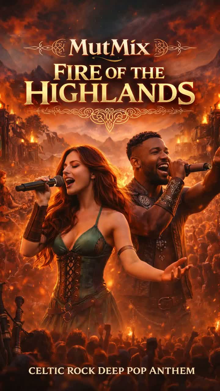 “Fire of the Highlands” artwork