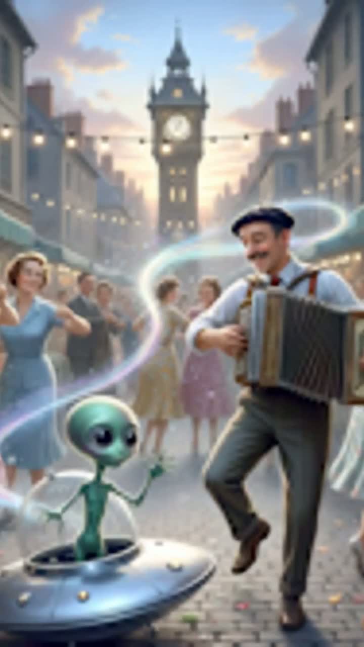 The Martian’s Polka. artwork