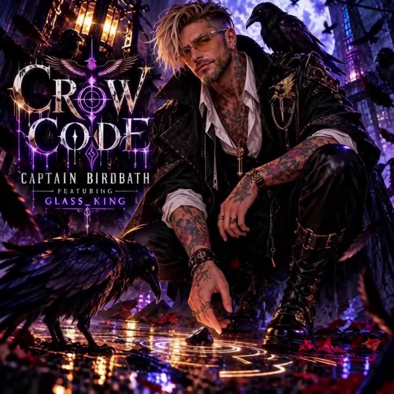 Crow Code (Tinted Glass Cover) artwork