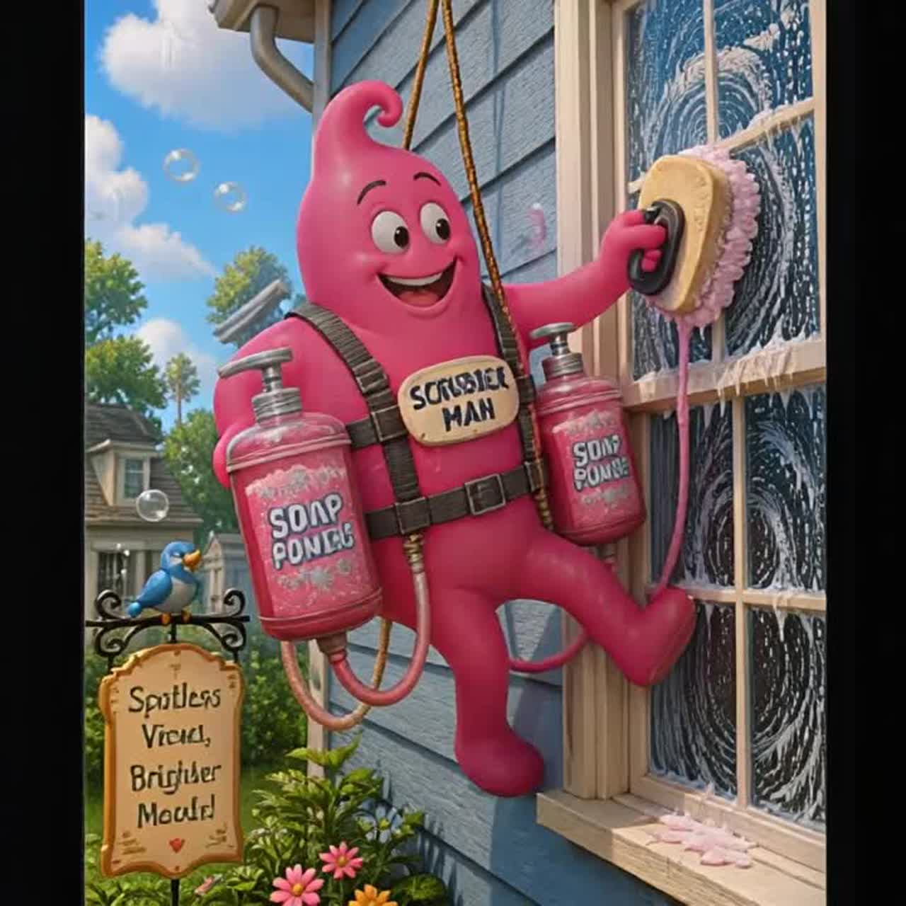 🍀The Scrubber Man artwork