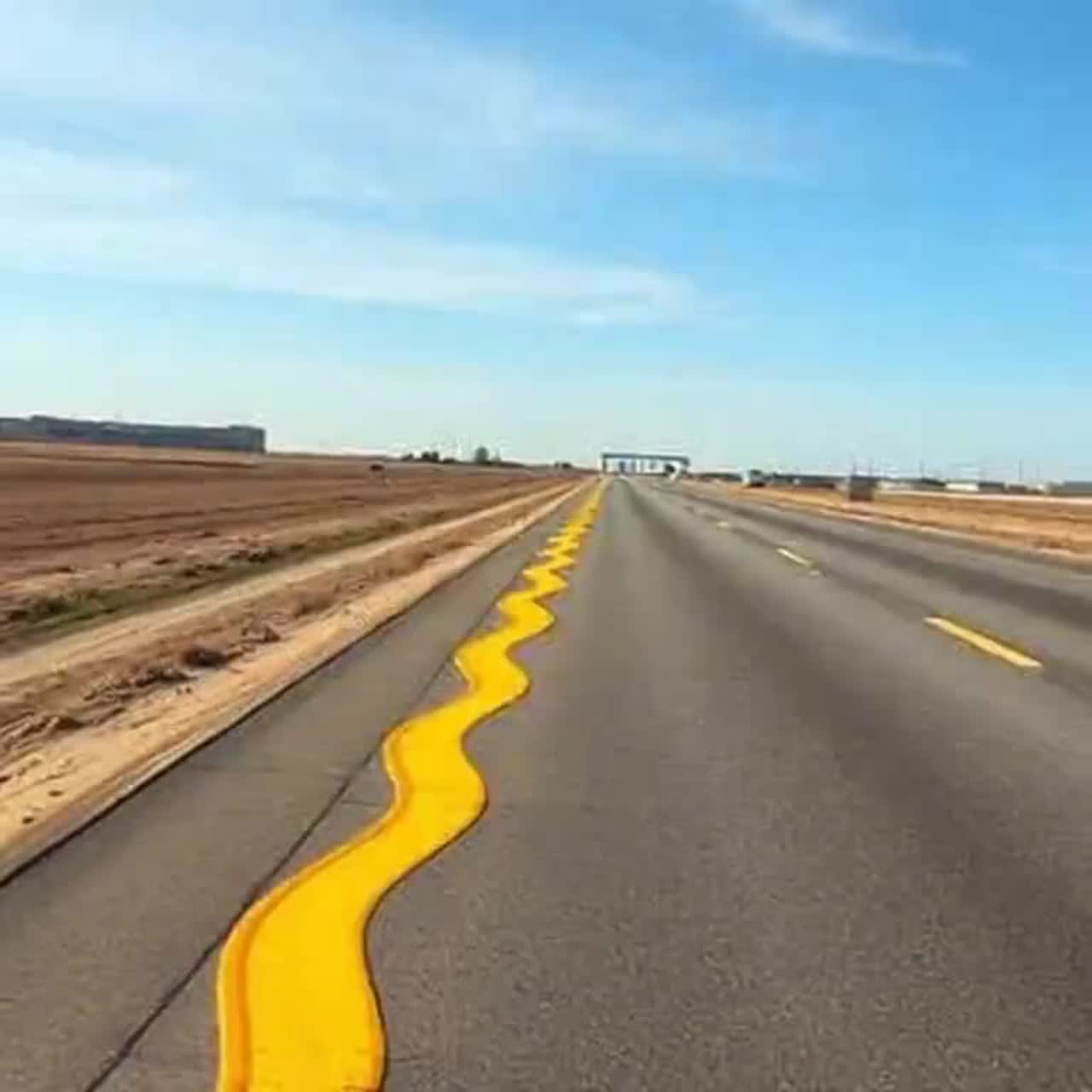 Crooked Yellow Line artwork