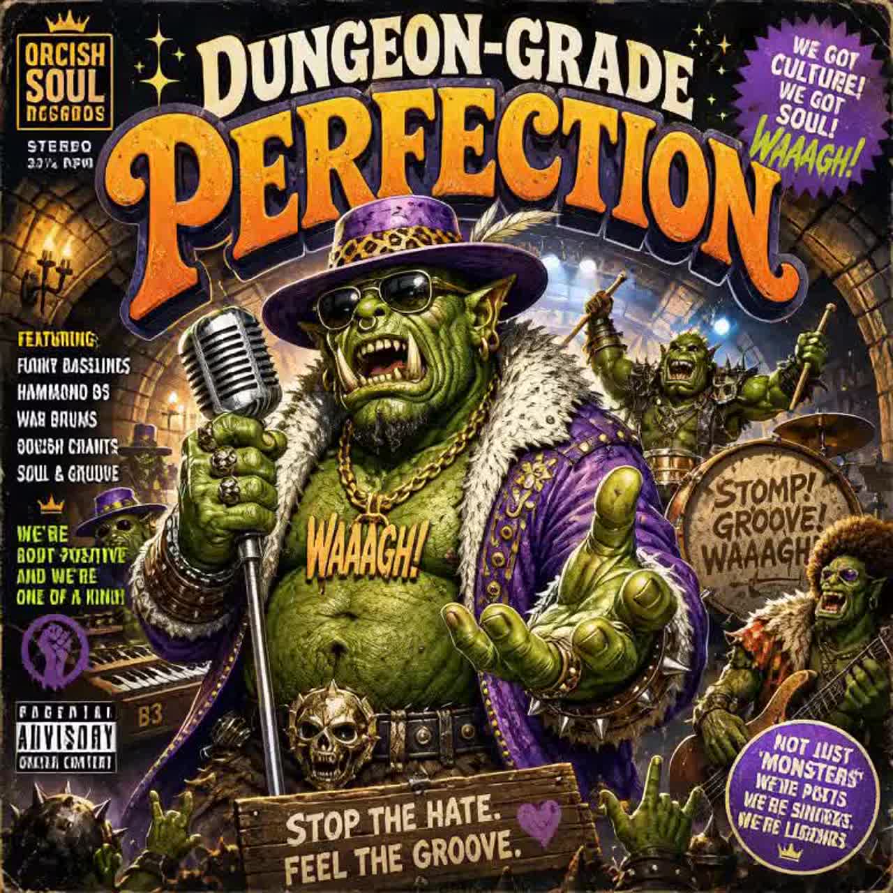 Dungeon-Grade Perfection (Sgt. Scrapheap vs ROCKORC Cover) artwork