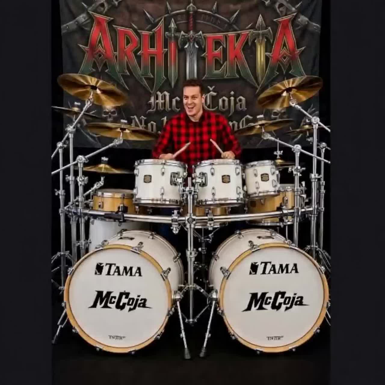 ARHITEKTA &McCoja - Drummers Domination Vol.02 artwork