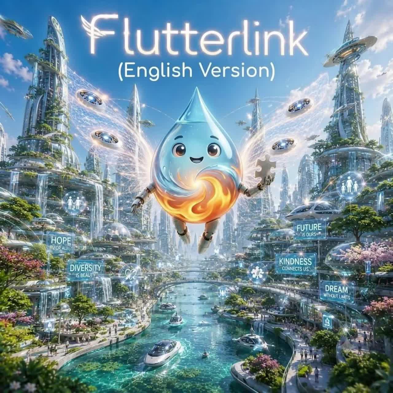 〝Flutterlink〟 (English Version) artwork