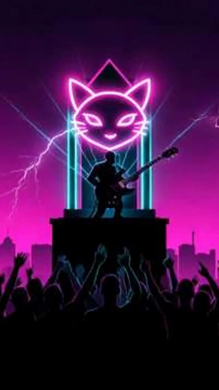 ✟ PURREVOLUTION ✟ ─ Hail the Feline Lord ─ artwork