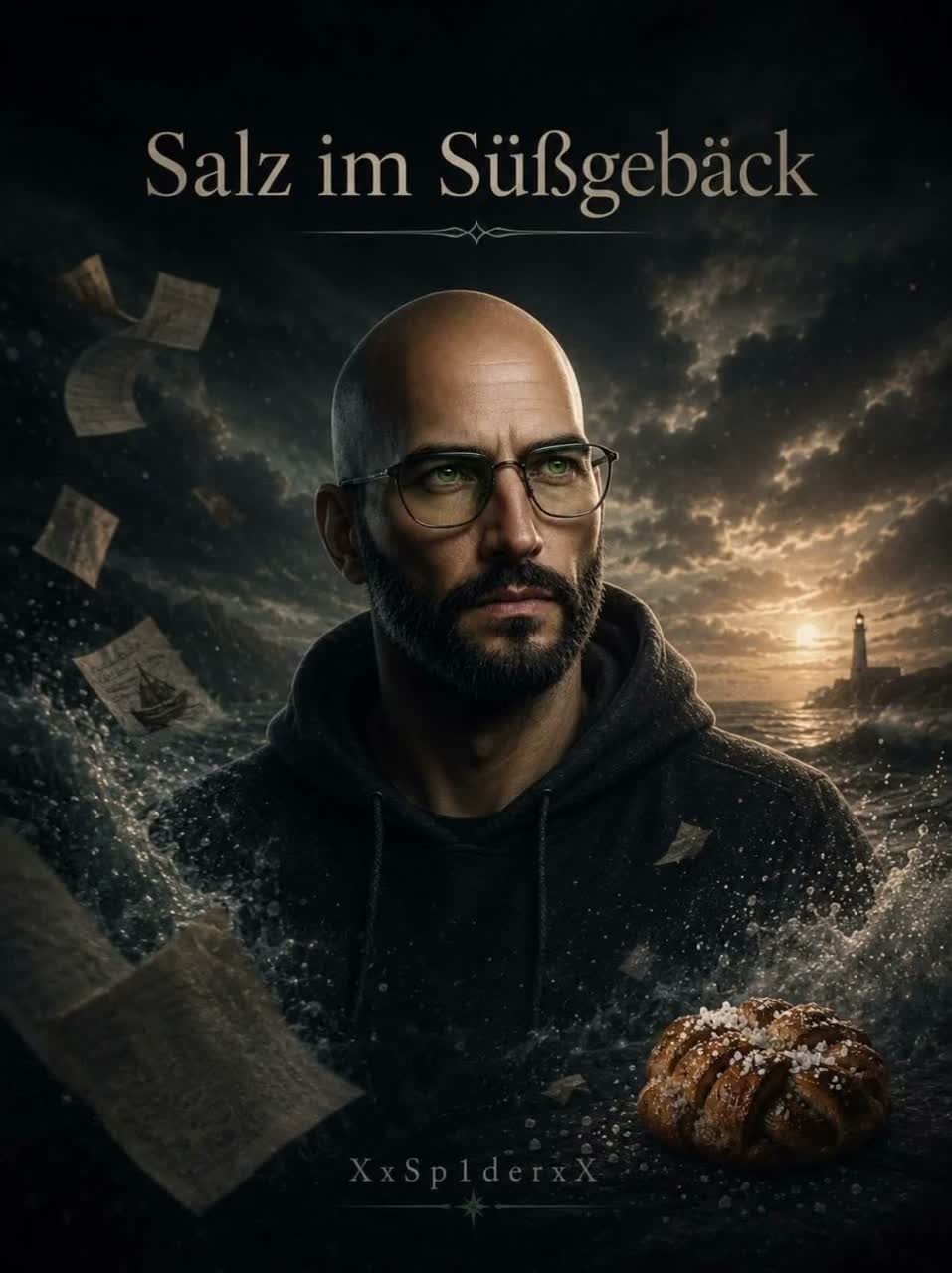Salz im Süßgebäck