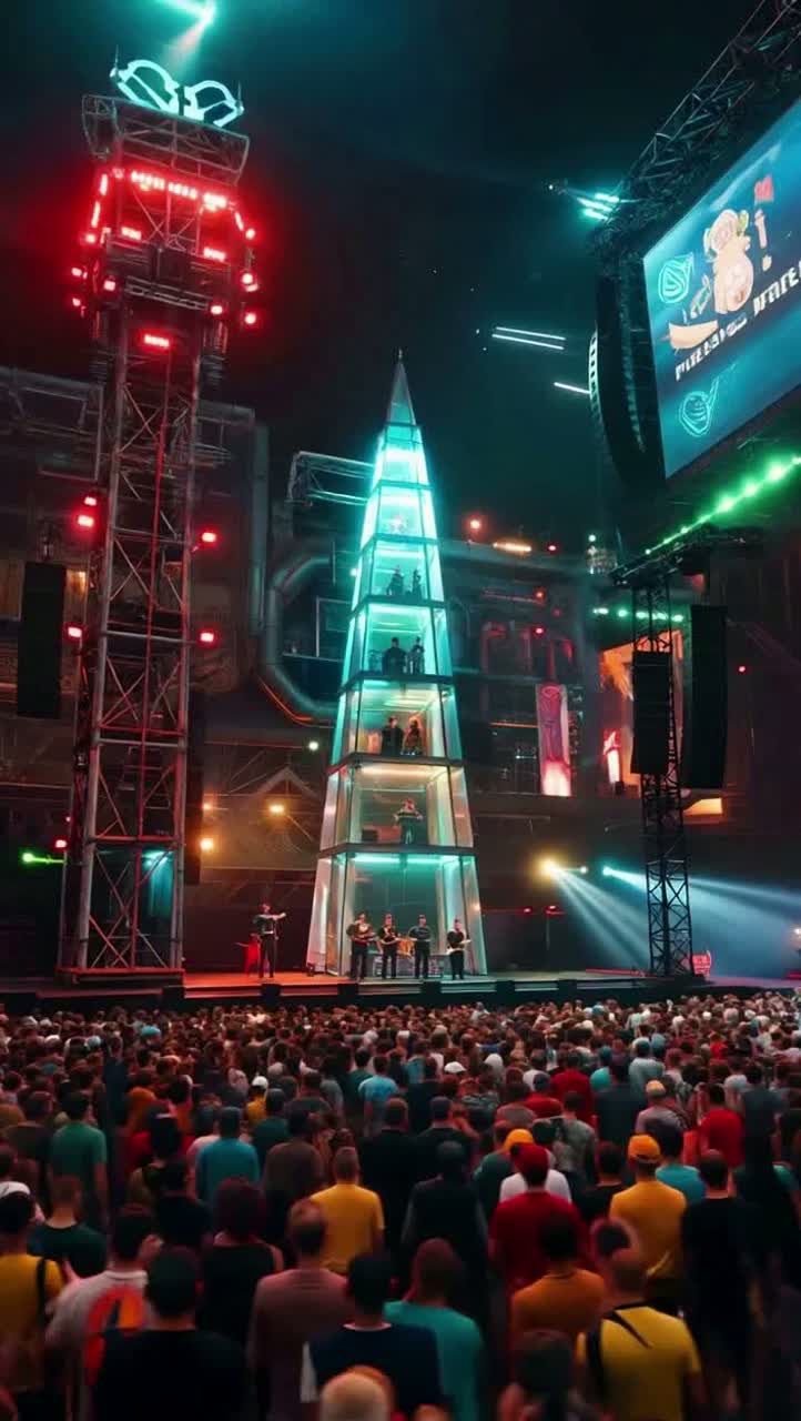 Break the Neon Sky (Live) artwork