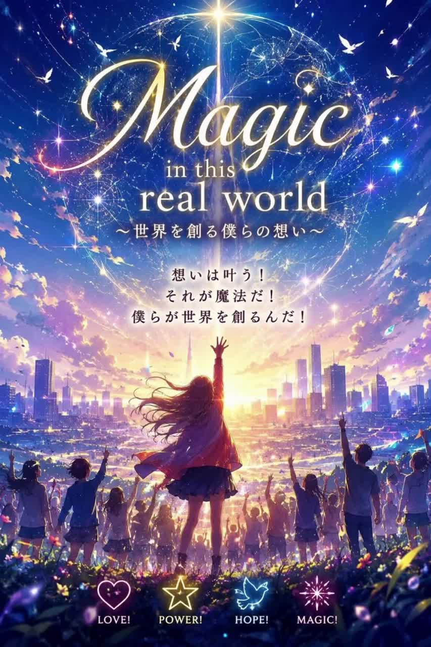93. Magic in this real world　～世界を創る僕らの想い～ artwork