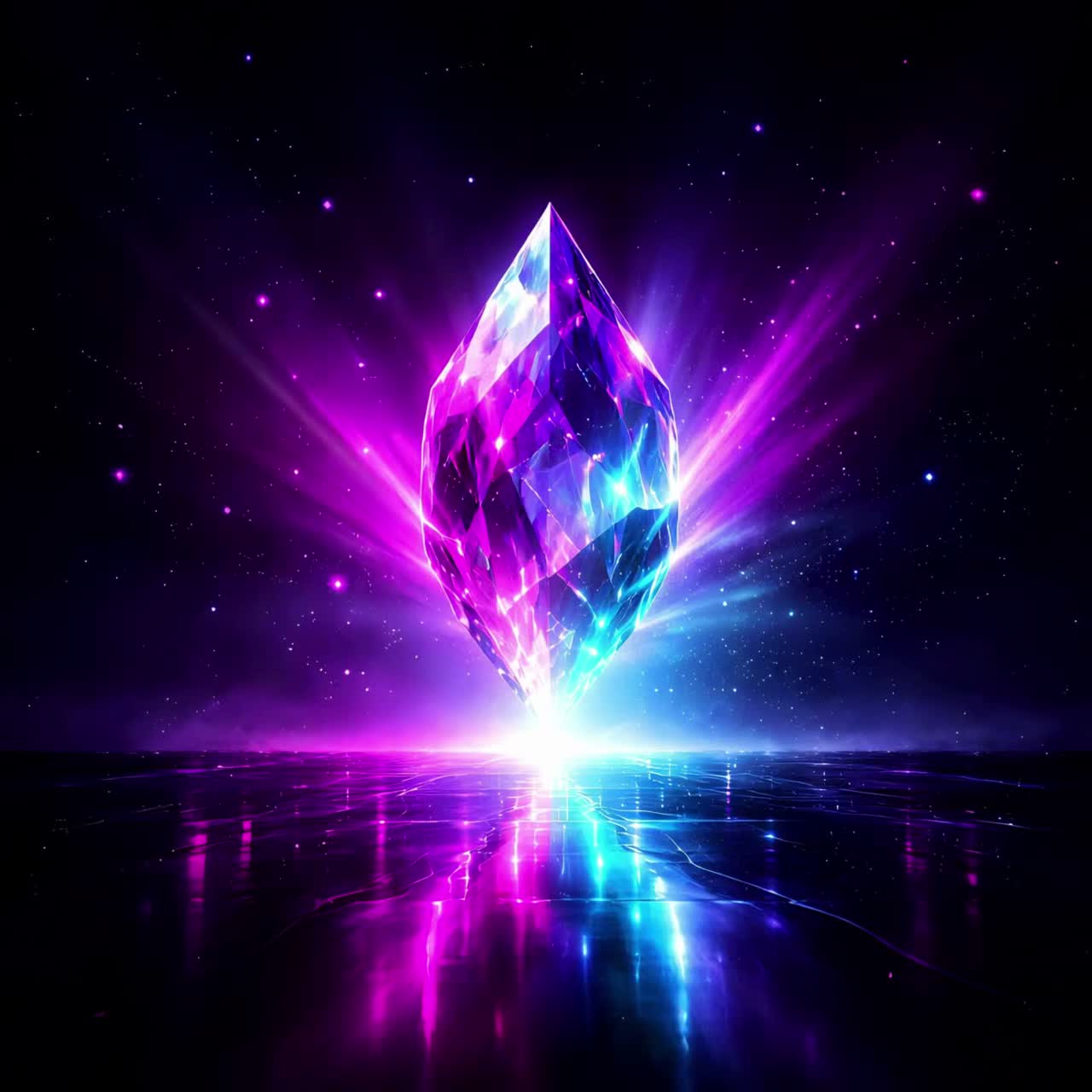 Crystalline BITTER LIGHTHOUSE artwork