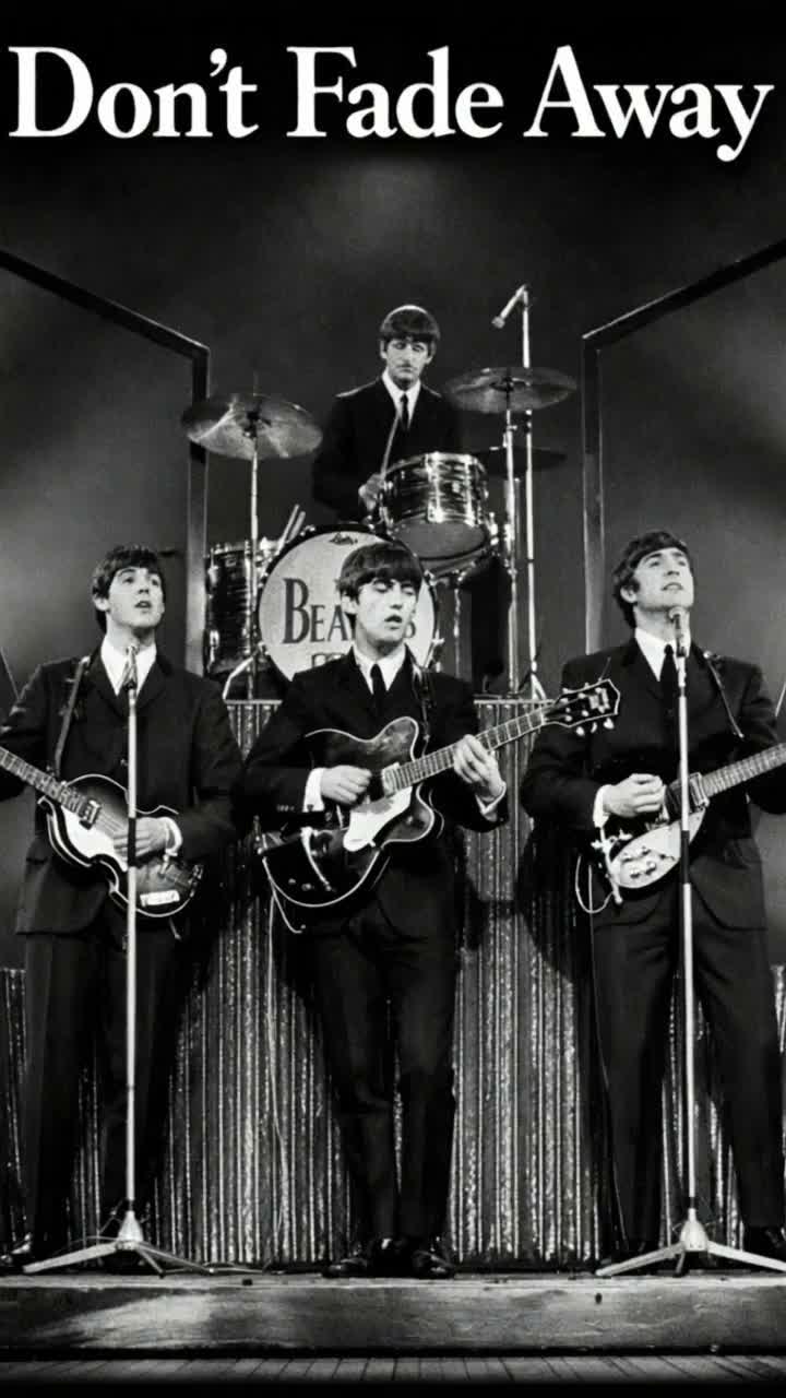 Don’t Fade Away🎸  #Beatles Style / George Harrison artwork