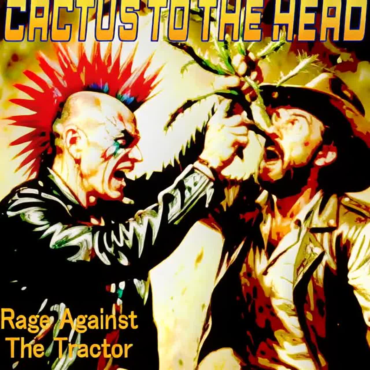Cactus to the head (Original) artwork
