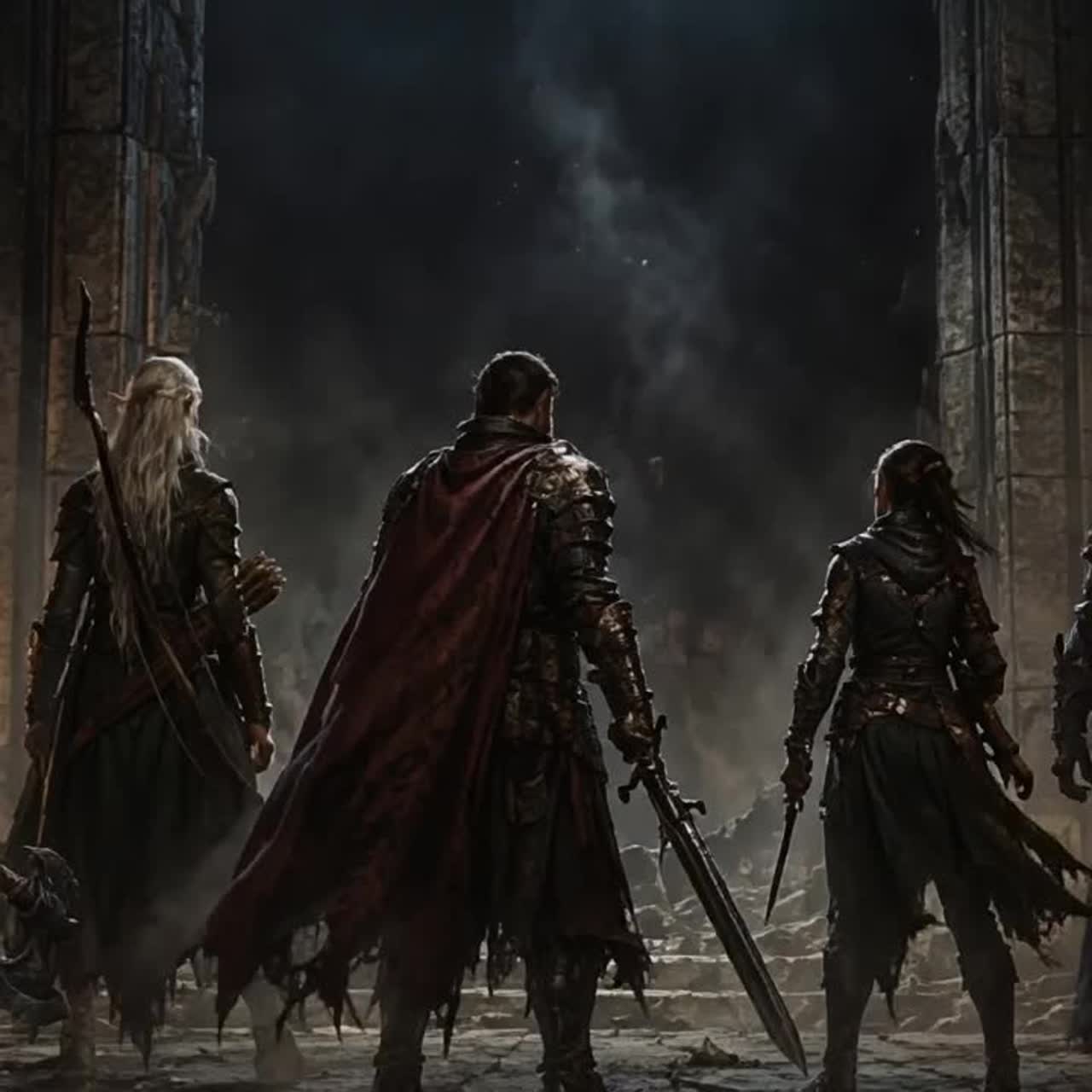 Facing the Dark- D&D Encounter artwork