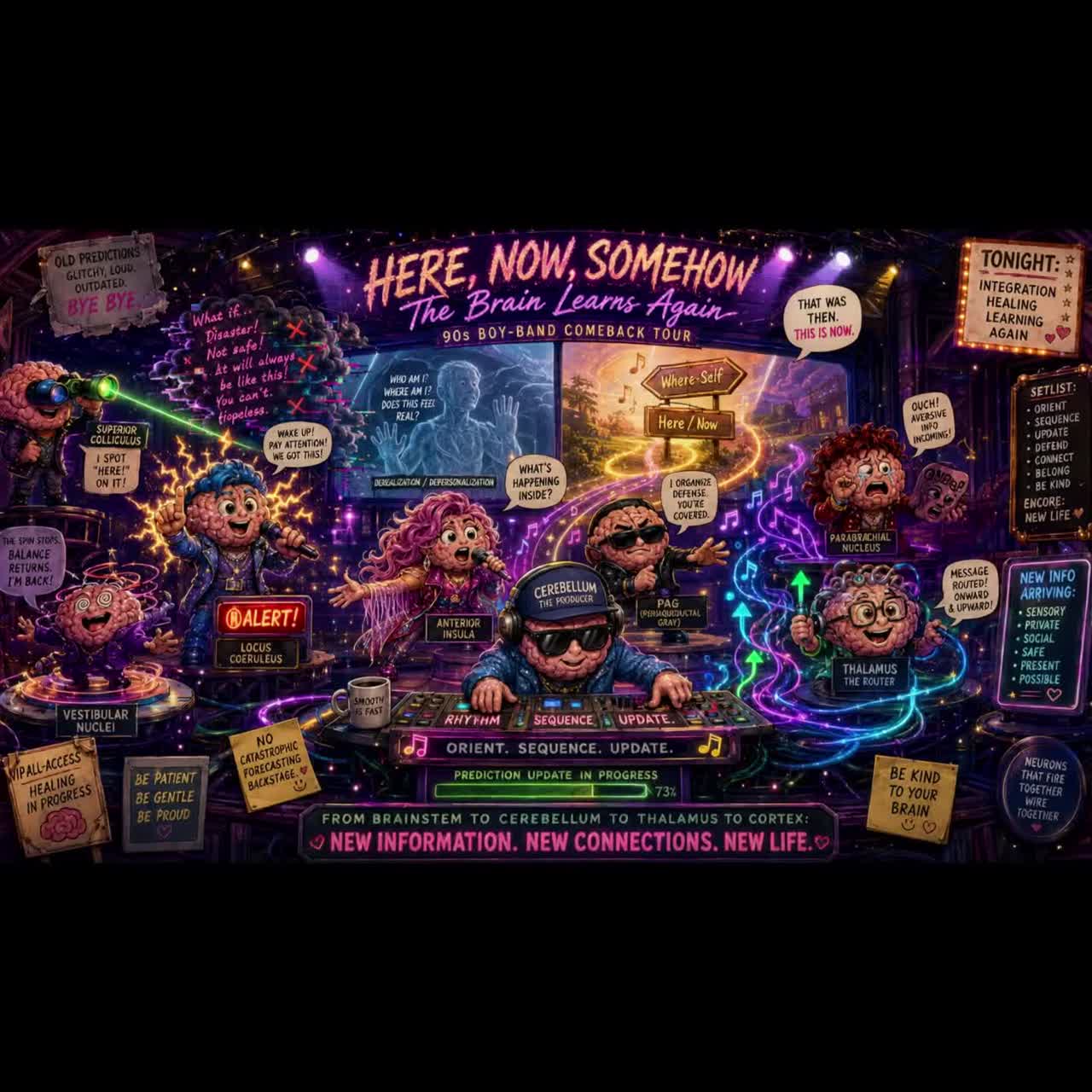 Here, Now, Somehow Part Two The Brain Learns Again artwork